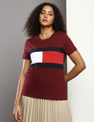 pure cotton colour block charlie t-shirt