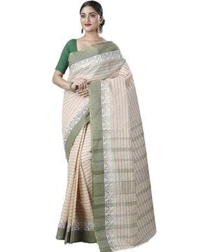 pure cotton handloom tant saree