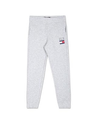 pure cotton heathered joggers