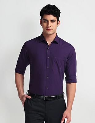 pure cotton manhattan slim shirt