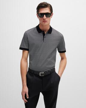 pure cotton regular fit polo t-shirt