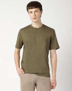 pure cotton regular fit t-shirt