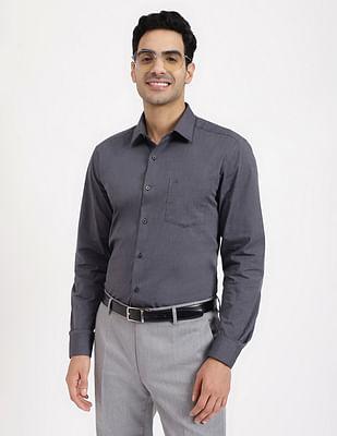 pure cotton slim formal shirt
