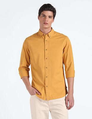 pure cotton solid shirt