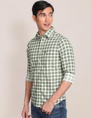 pure cotton tartan check shirt