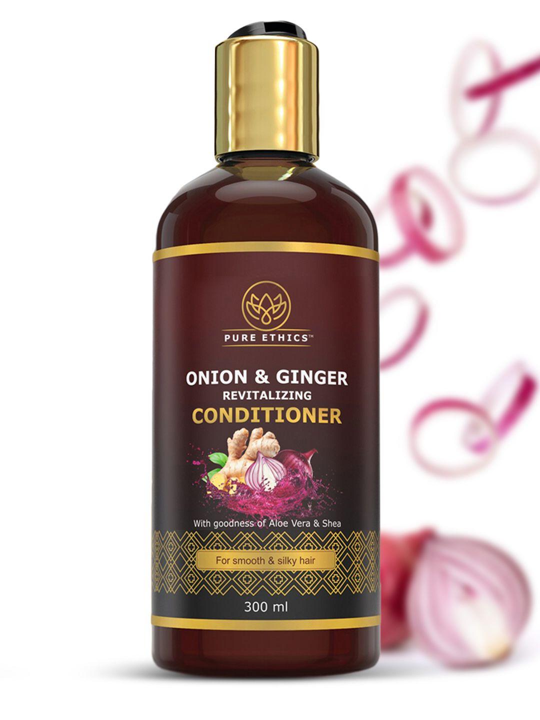pure ethics pink onion & ginger oil hair conditioner 200 ml
