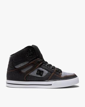 pure ht wc m mid-top lace-up sneakers