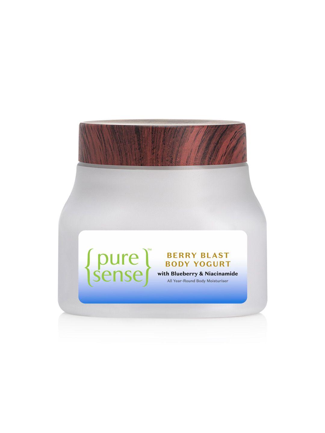 pure sense berry blast body yogurt with blueberry & niacinamide - 160ml