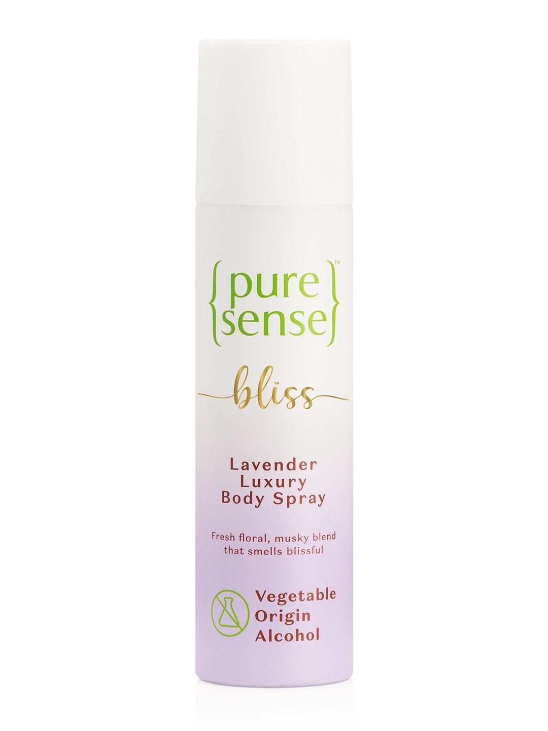 pure sense bliss lavender luxury gas-free deodorant - 150ml