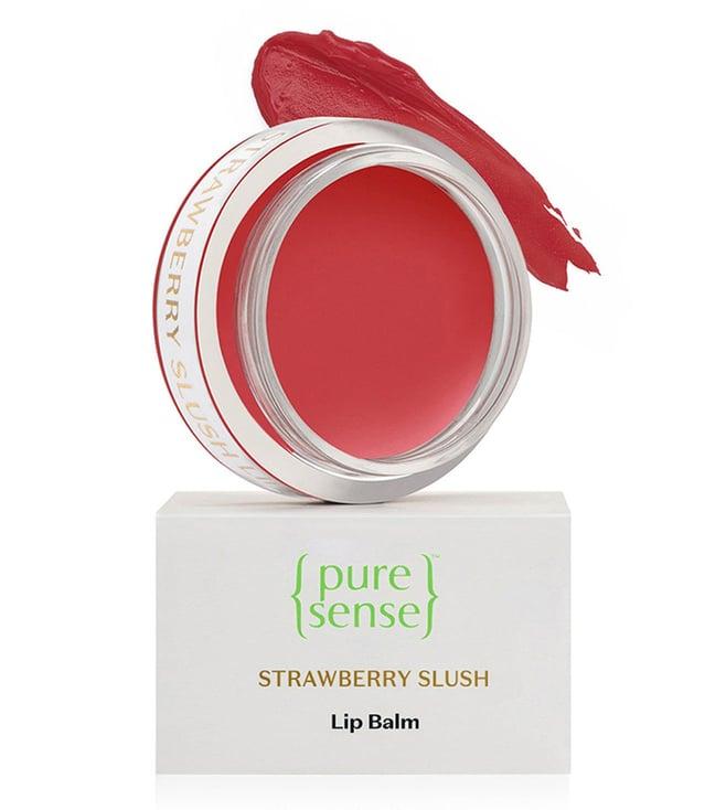 pure sense strawberry slush lip balm - 5 gm