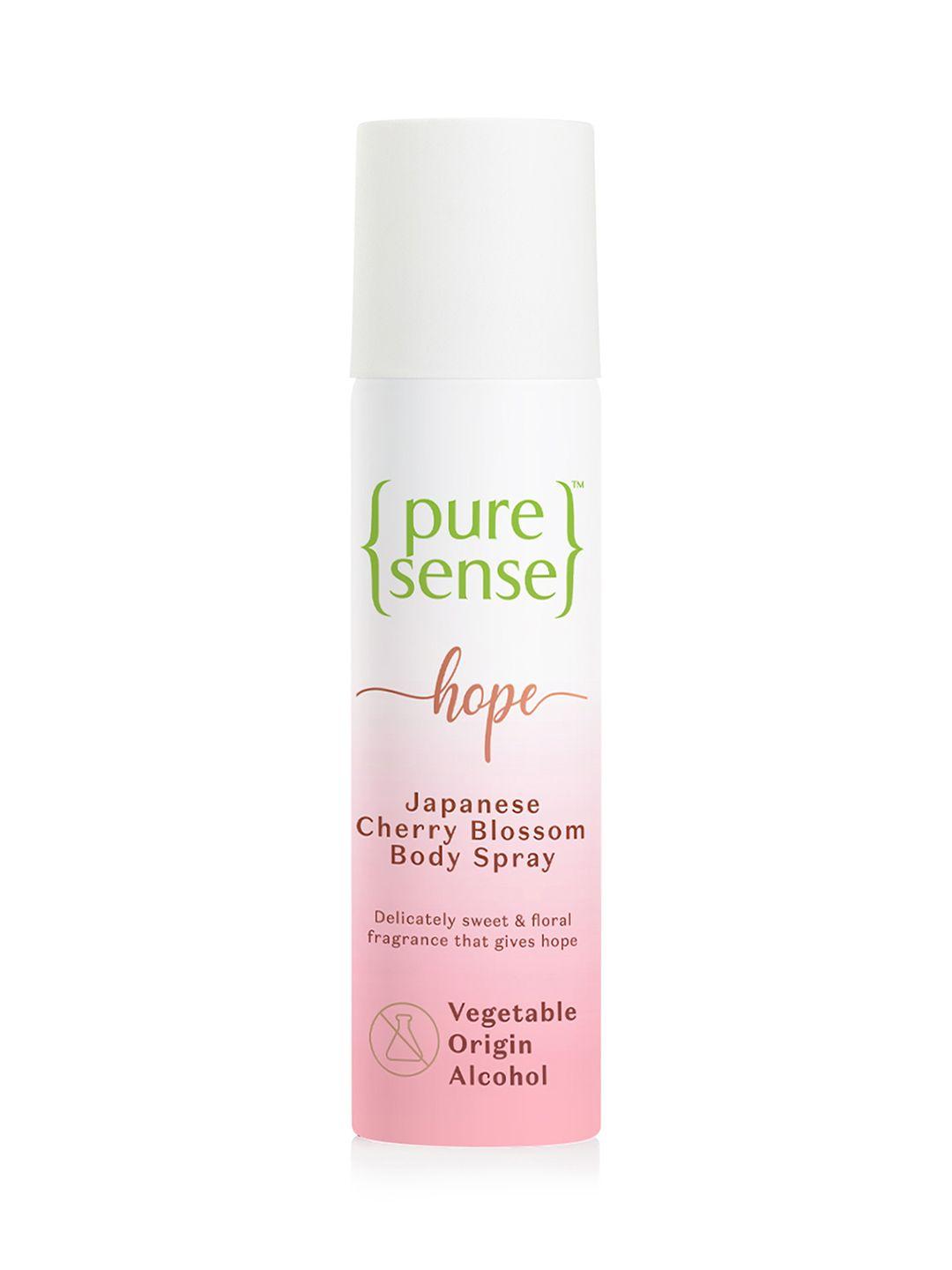 pure sense women hope japanese cherry blossom deodorant body spray - 150ml