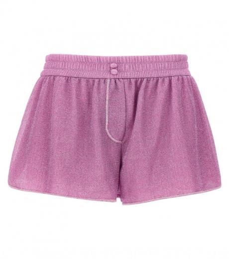 purple lumiere shorts