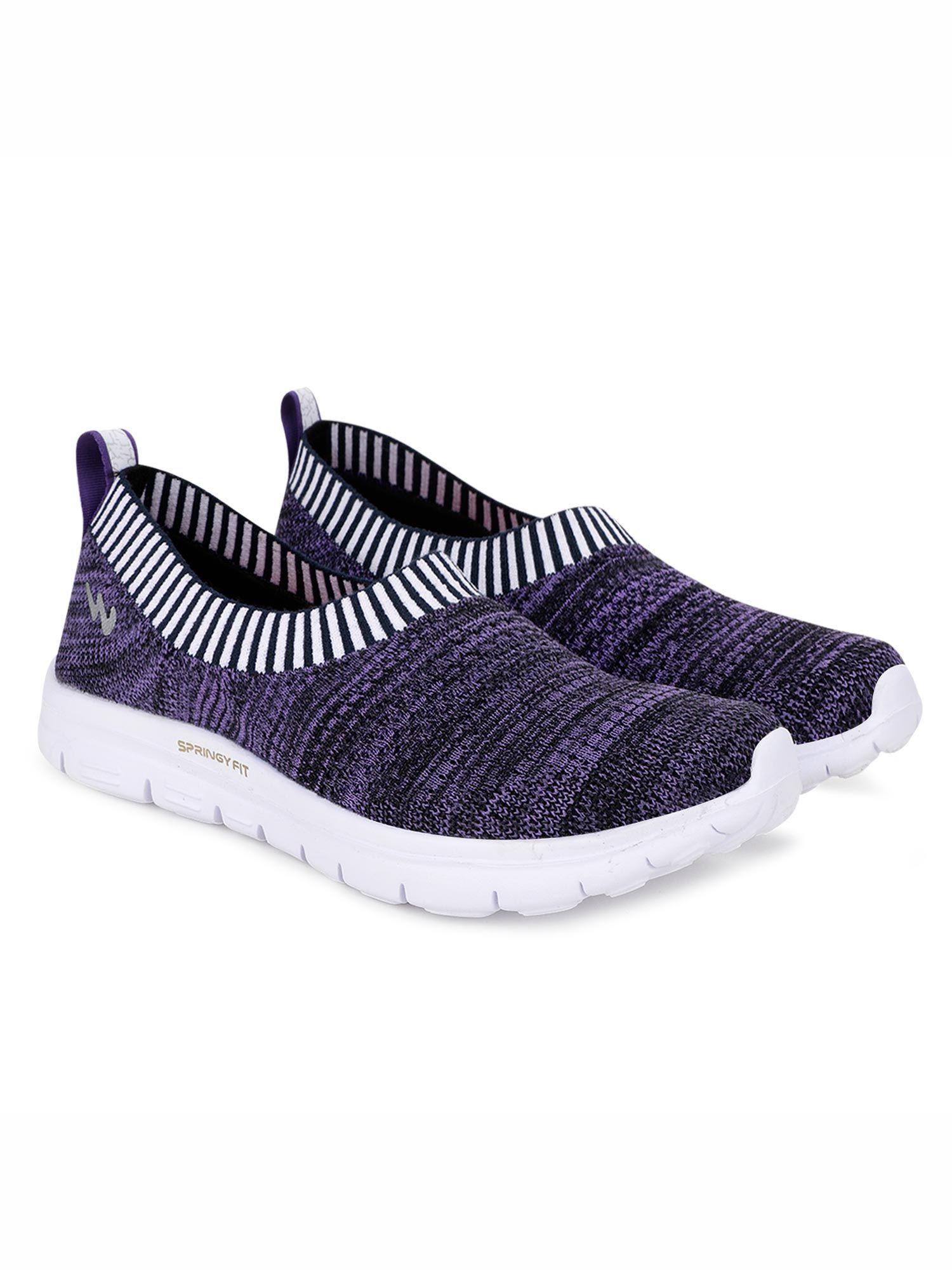 purple walking shoes for women