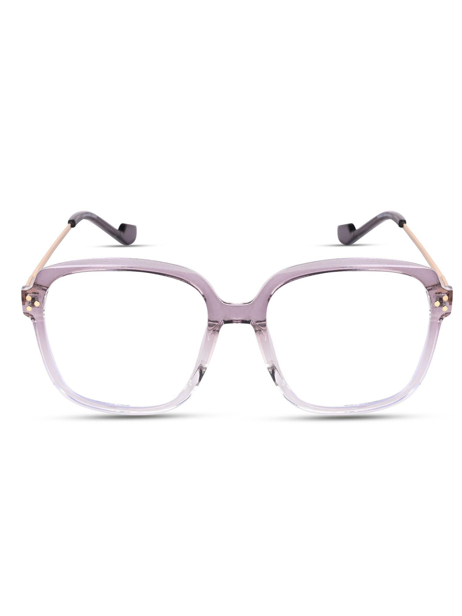 purple & clear oversize frame for men & women tr83027mg3851