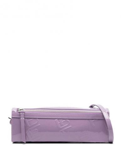 purple karo shoulder bag