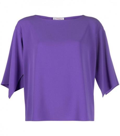 purple kimono cady blouse