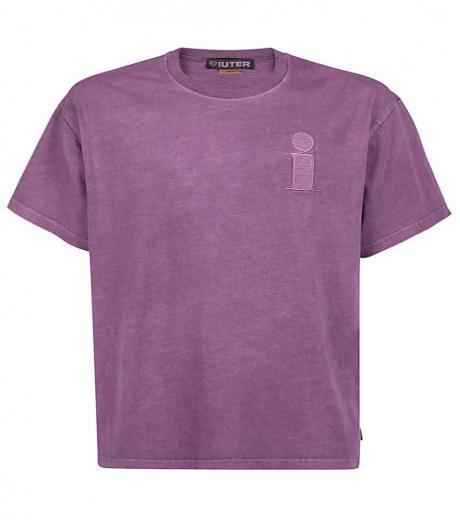 purple monogram t-shirt