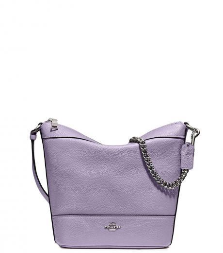 purple paxton medium crossbody bag