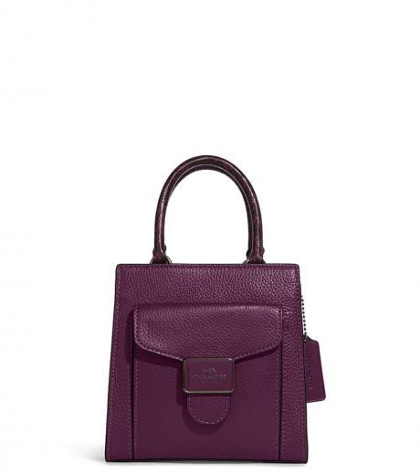 purple pepper mini satchel