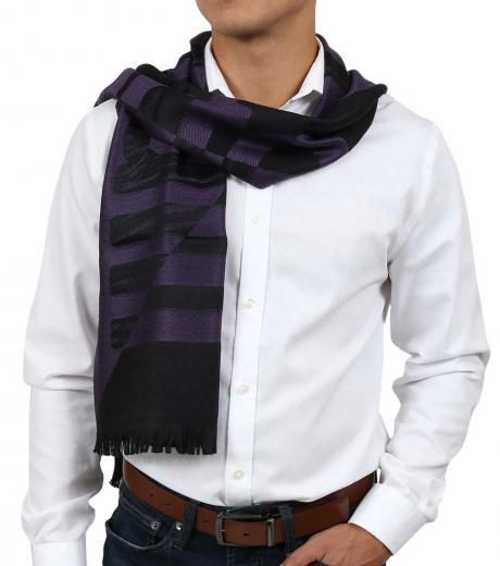 purple signature voguish scarf