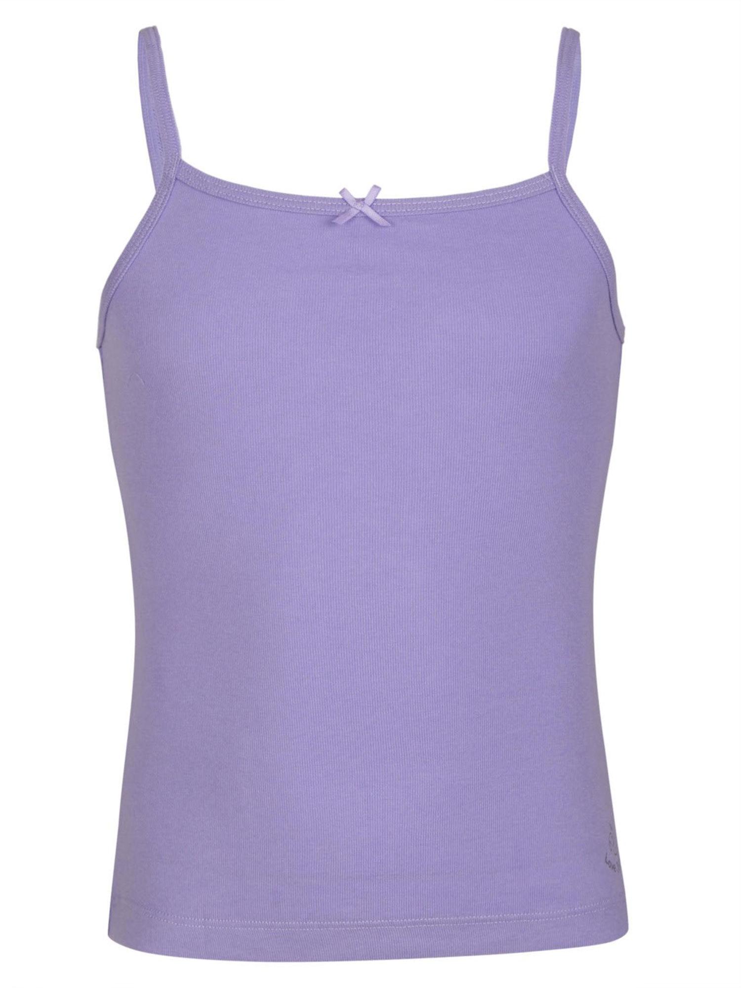 purple solid camisole