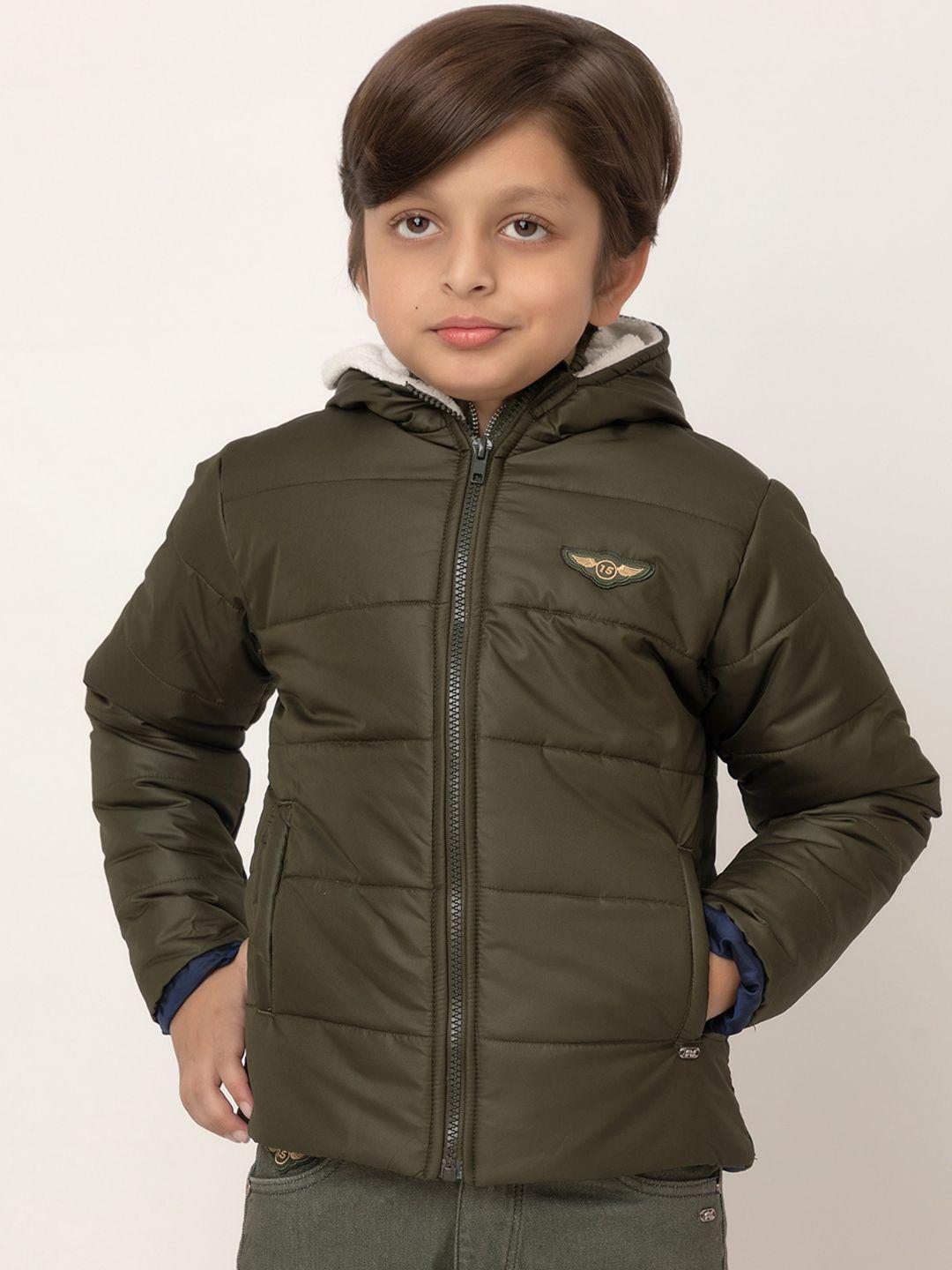 purple united kids boys green woven jacket