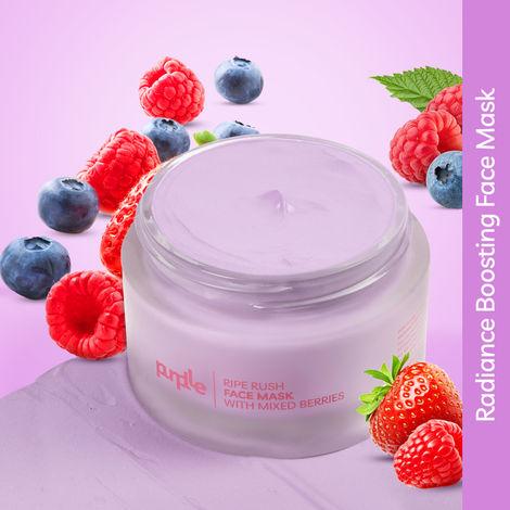 purplle ripe rush face mask with mixed berries (50g)