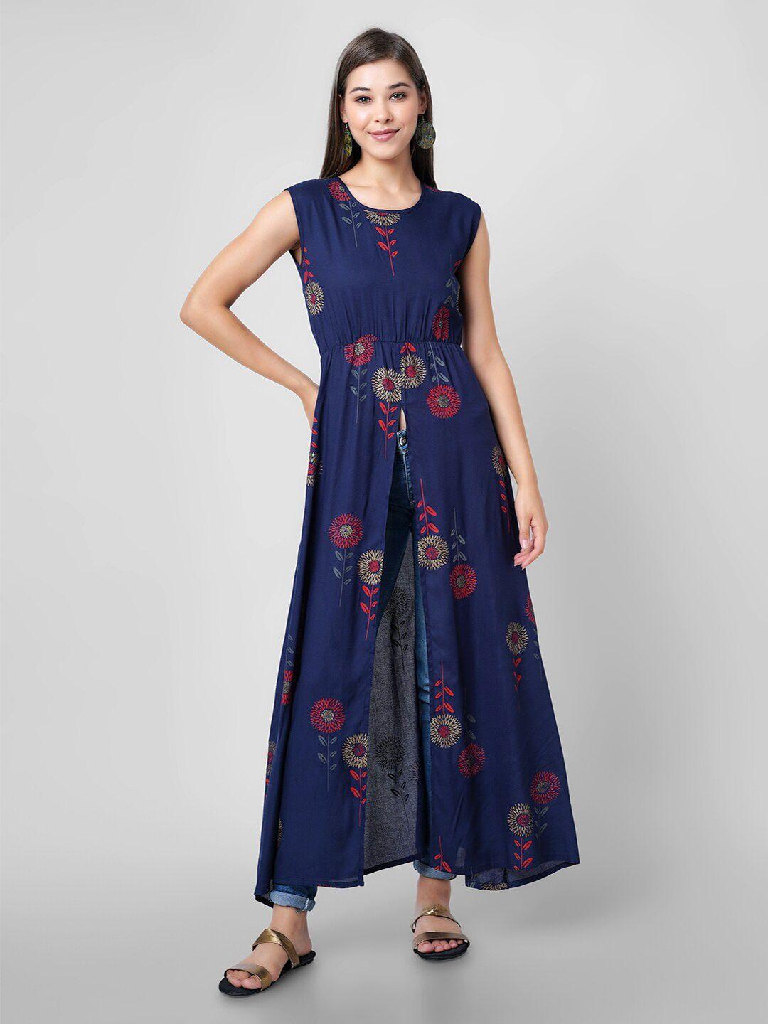 purshottam wala women floral printed kurta