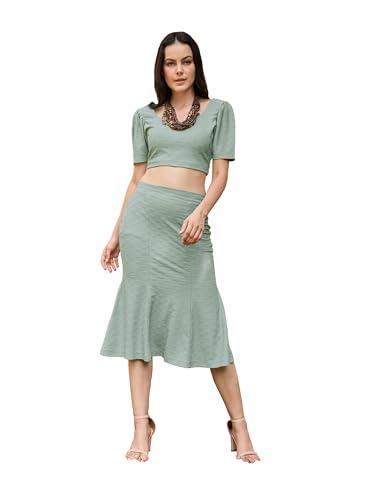 purvaja women’s midi co-ords (jemi-022-pastel_light green_x-large)