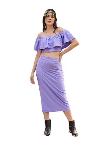 purvaja women’s midi co-ords (luna-023-lilac_purple_x-large)