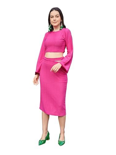 purvaja women’s midi co-ords (sily-012-pink_pink_x-large)