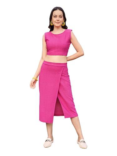 purvaja women’s midi co-ords (sily-022-pink_pink_medium)