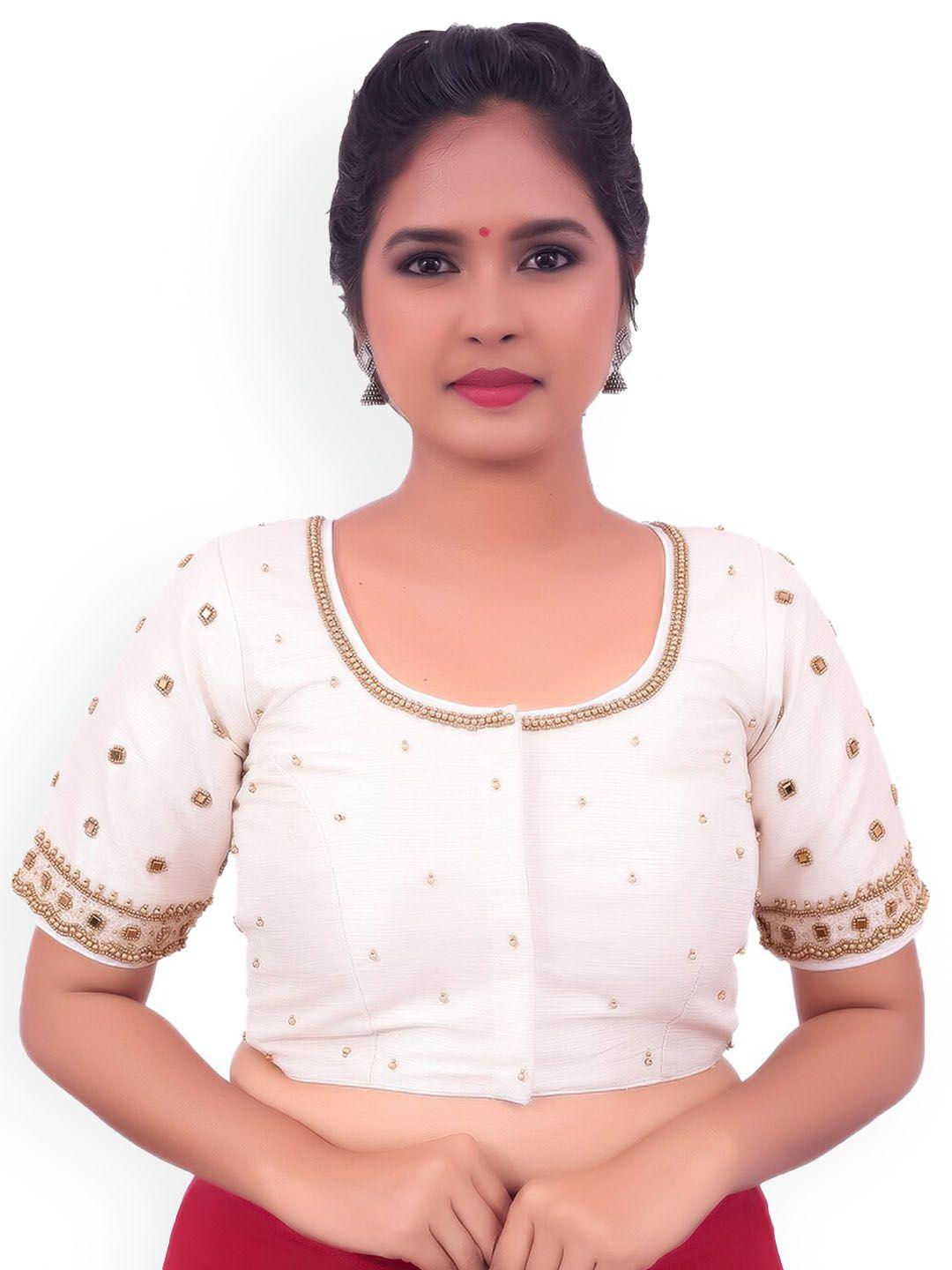 pushkara pure cotton saree blouse