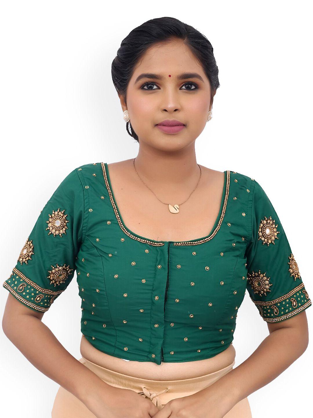 pushkara pure cotton saree blouse