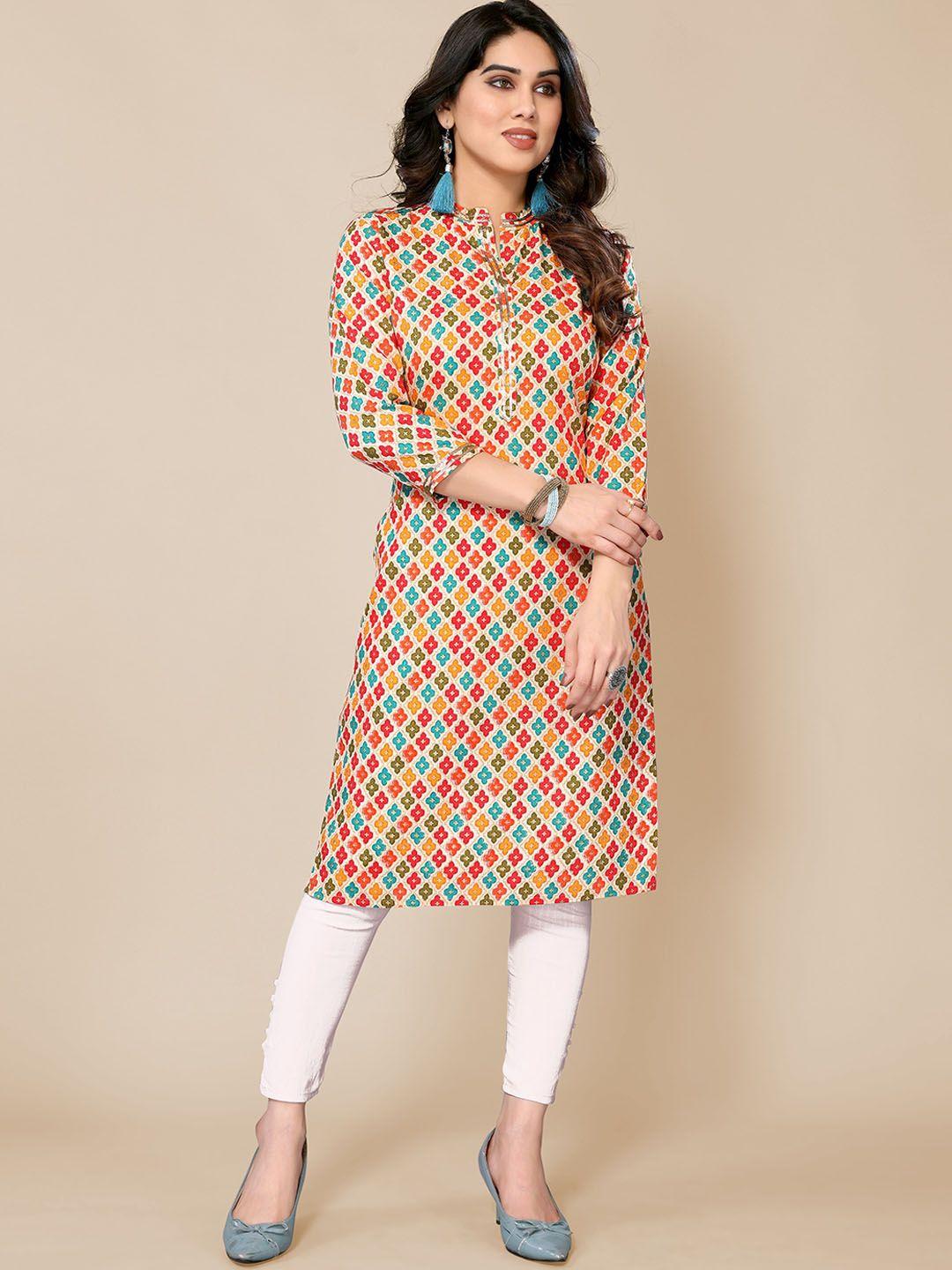 pyari - a style for every story ethnic motifs printed gotta patti kurta