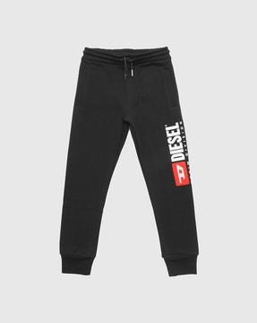 pyllox sweatpants with embroidered logo