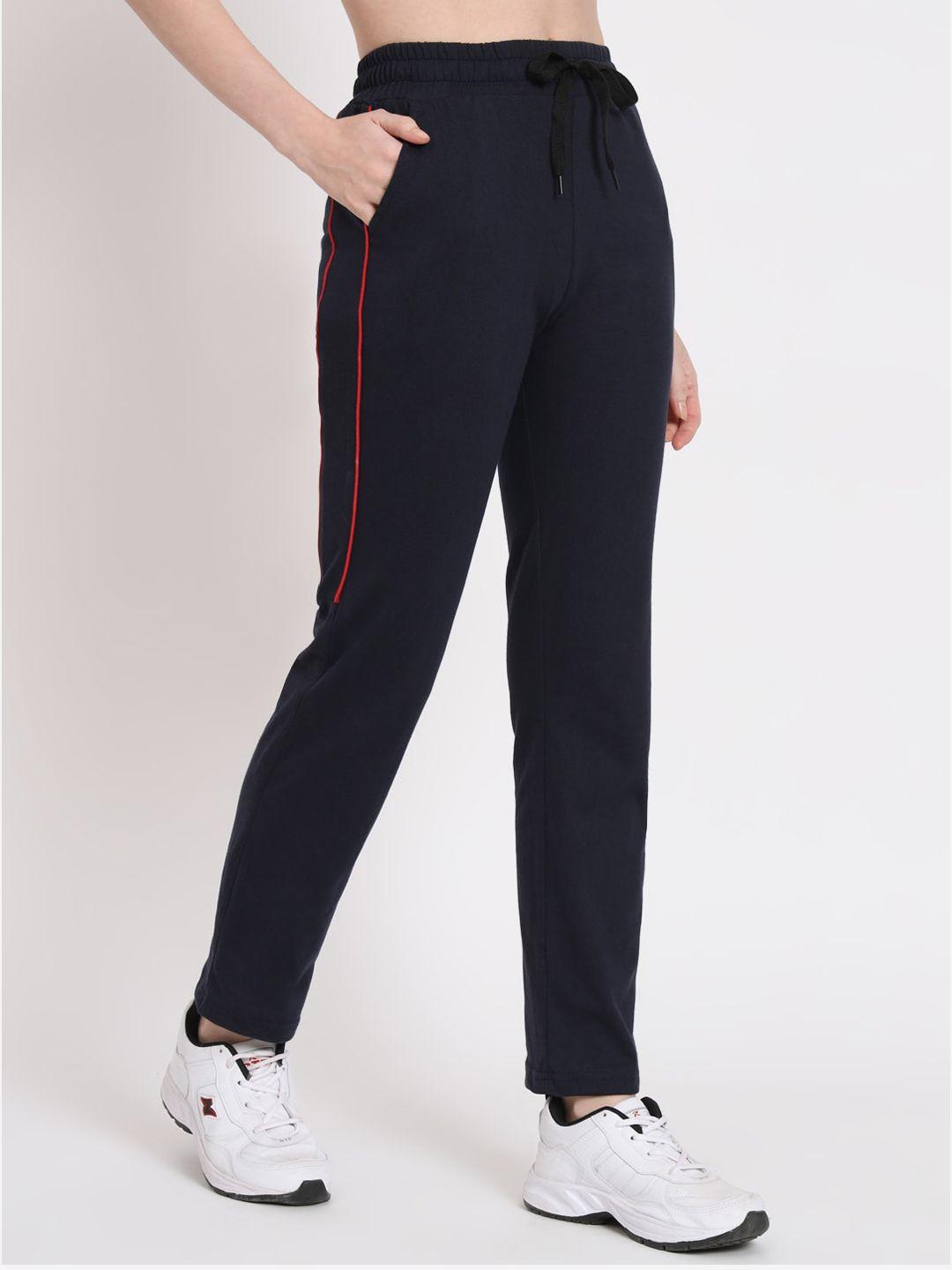 q-rious mid rise cotton track pants