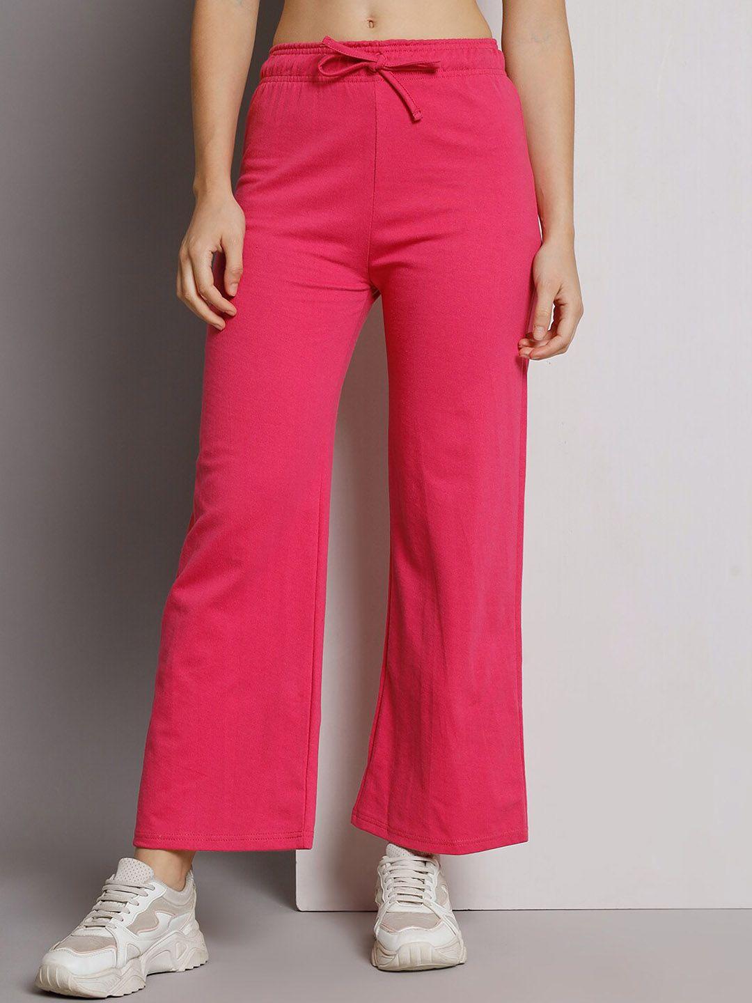 q-rious mid-rise relaxed fit track pants