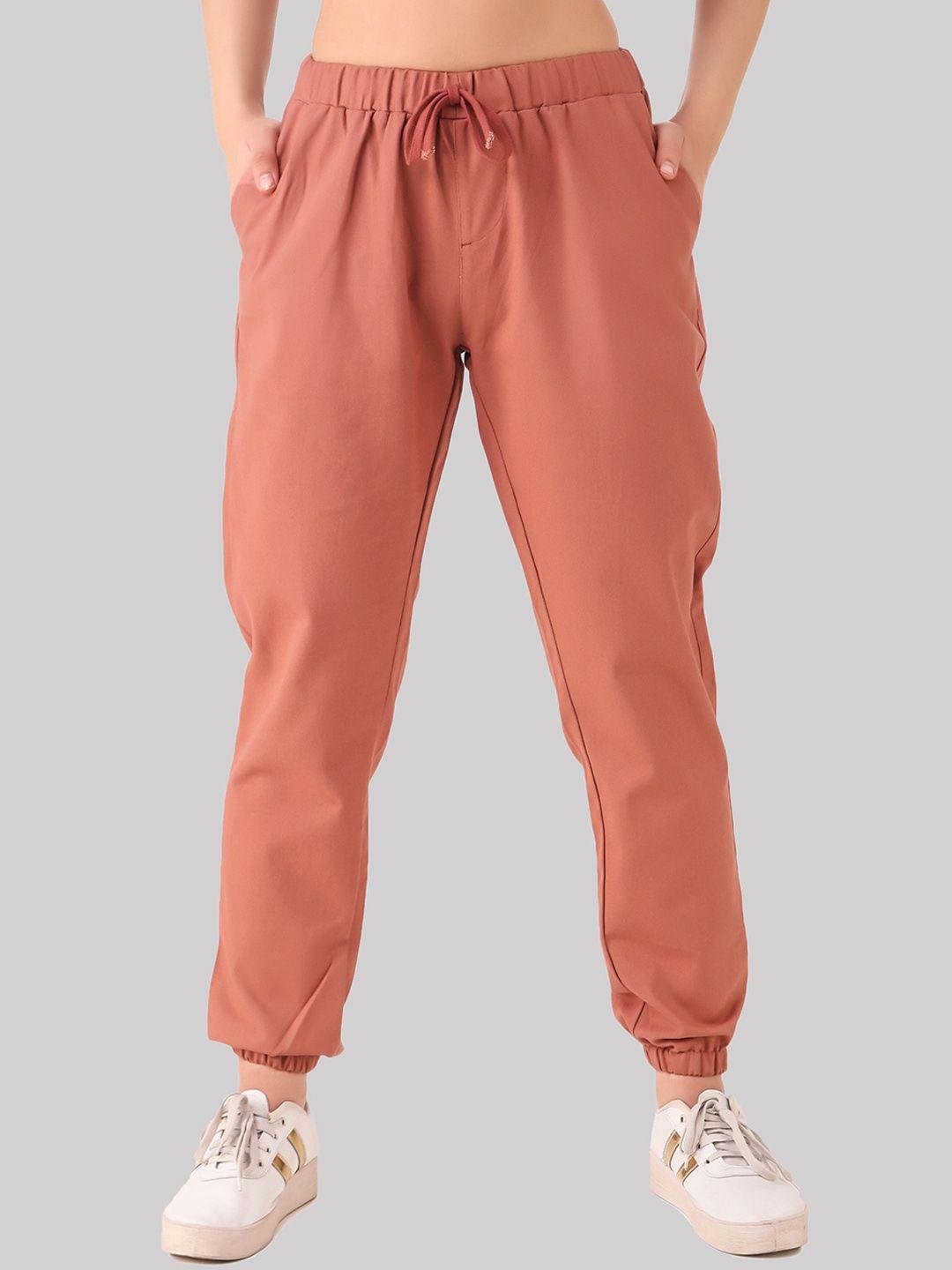 q-rious women mid-raise regular fit joggers