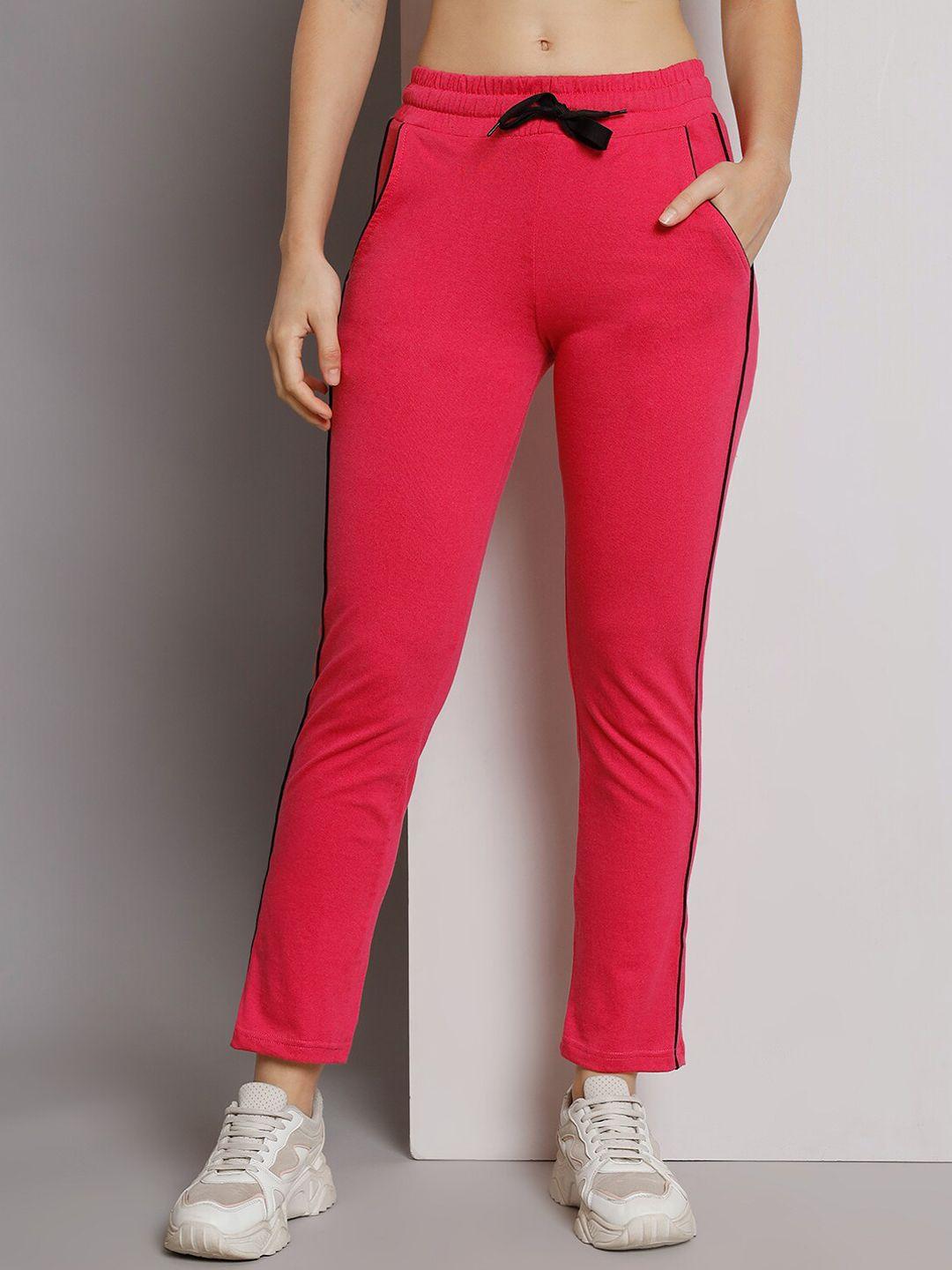 q-rious women pure combed cotton track pants
