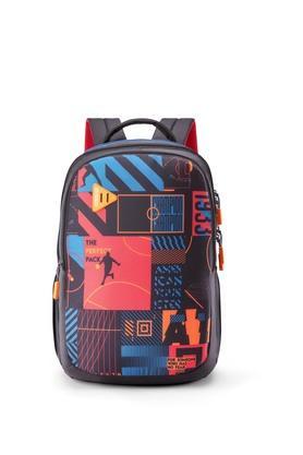quad+ polyester mens backpack - multi