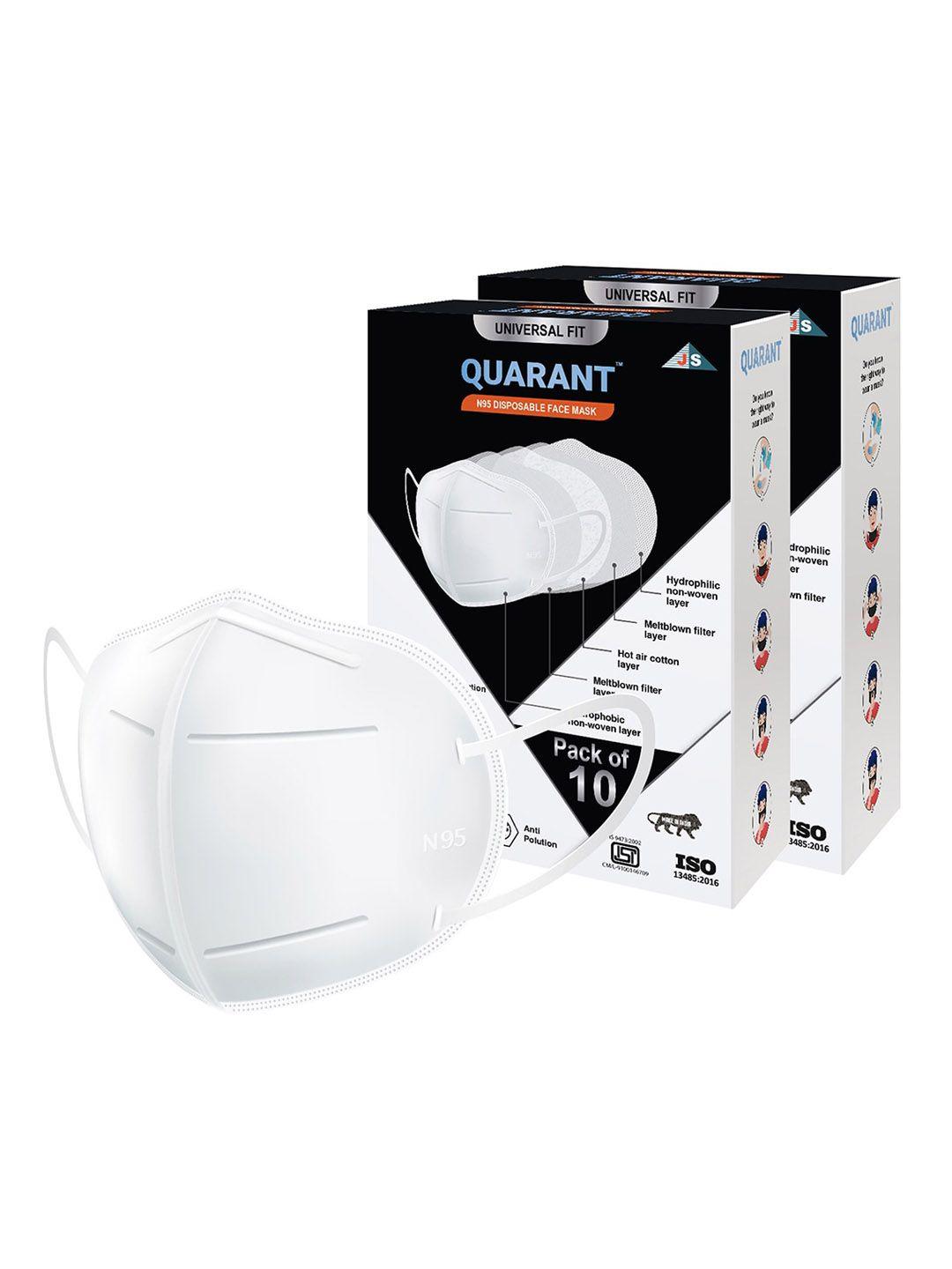 quarant pack of 20 anti-pollution reusable 5-ply outdoor n95 disposable masks