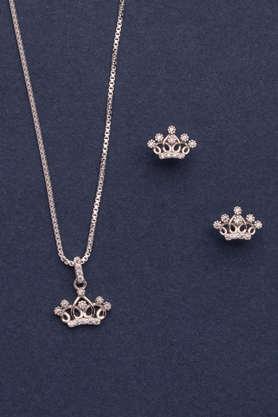 queen crown necklace set