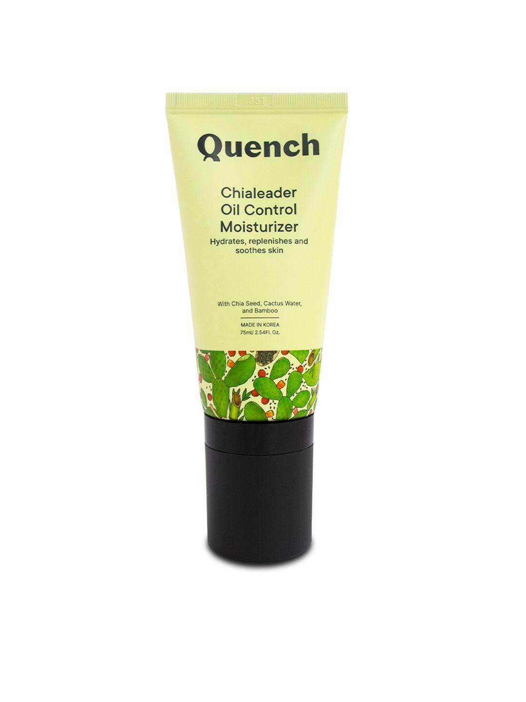 quench botanics chialeader oil control moisturizer with cactus water 75 ml