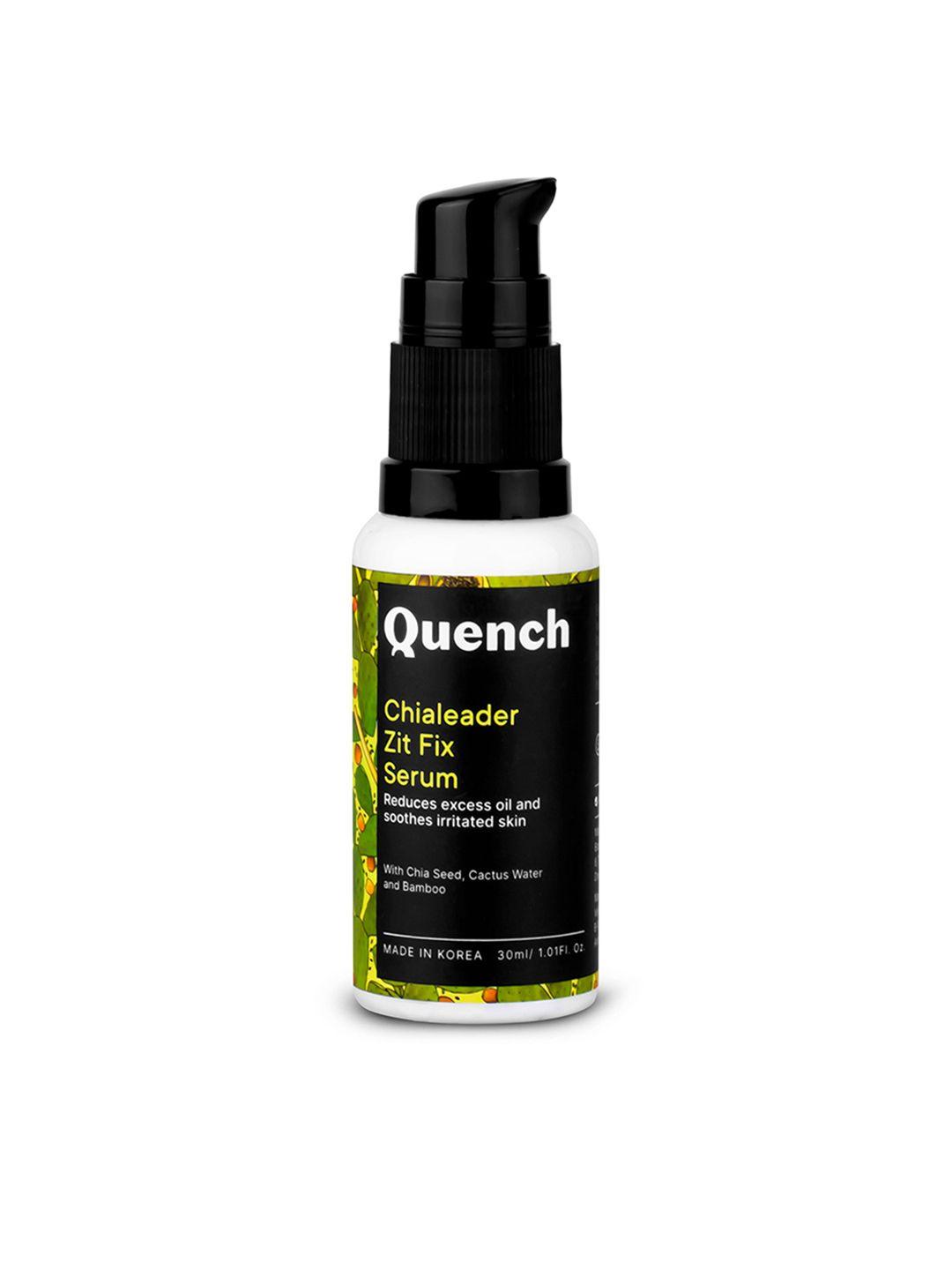 quench botanics chialeader zit fix serum with cactus water & bamboo 30 ml