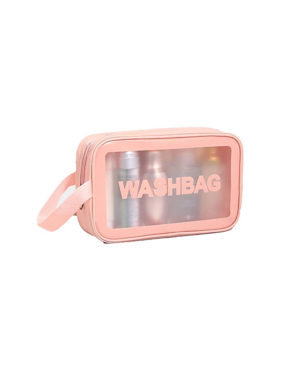 queue pink solid travel pouch