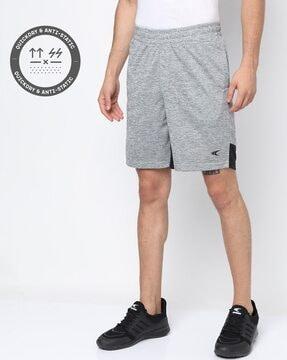 quickdry shorts with elasticated waistband