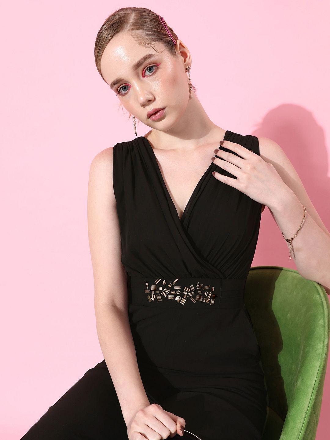 quiero basic jumpsuit with embellished detail