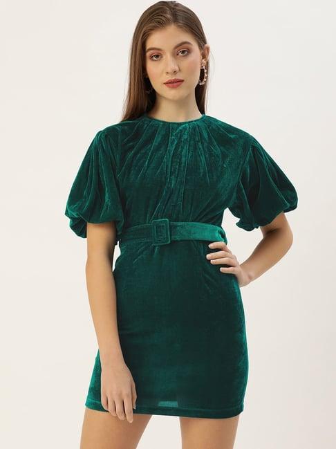 quiero green bodycon dress