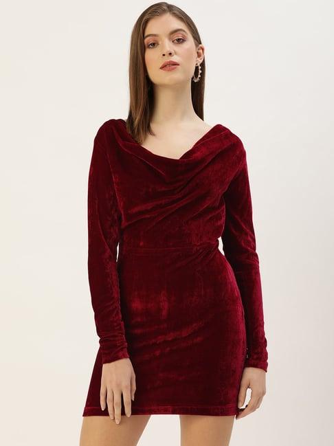 quiero red bodycon dress